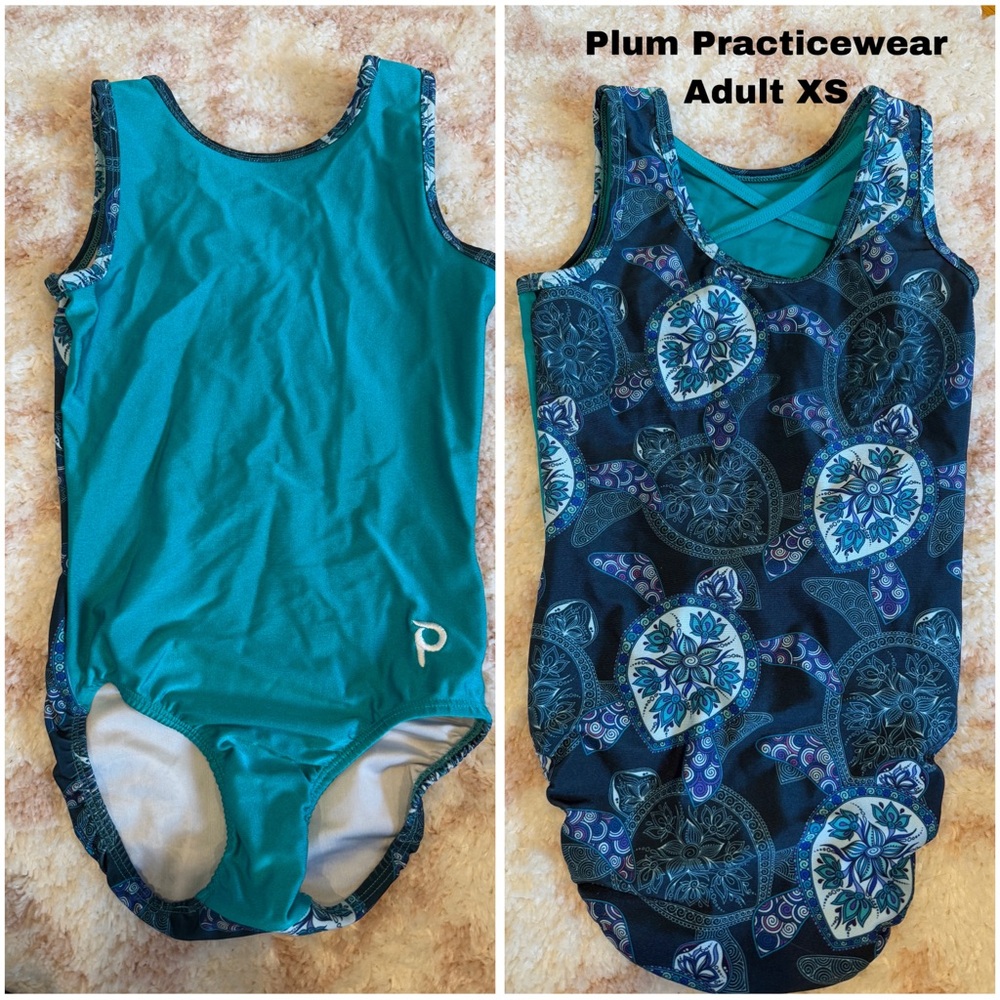 Plum Practicewear Gymnastics Leotard